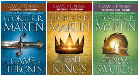 A Game of Thrones, A Clash of Kings, A Storm of Swords, George R.R. Martin