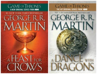 A Feast for Crows, A Dance of Dragons, George R.R. Martin